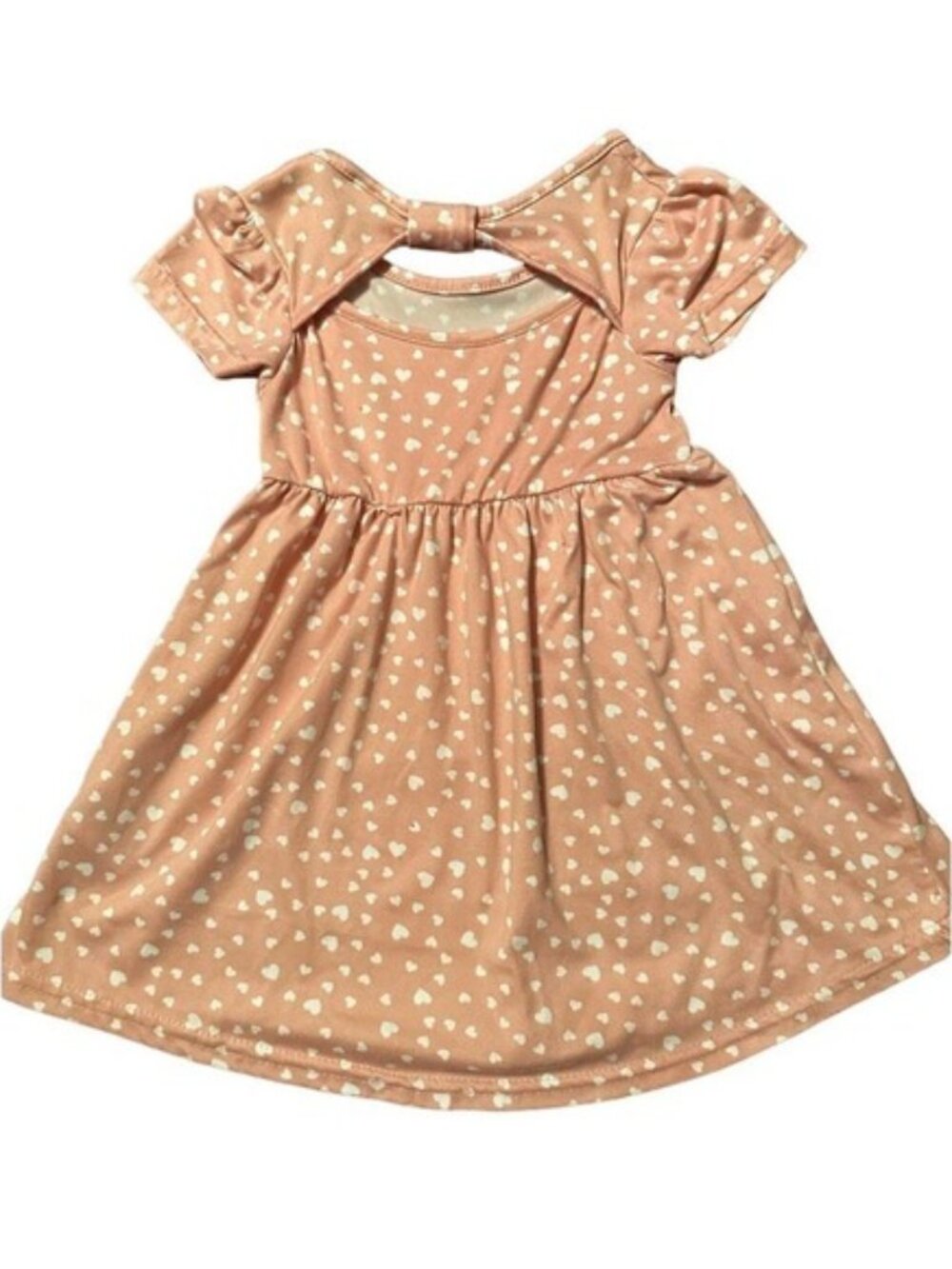 Picapino Heart Printed Dress 18 M
